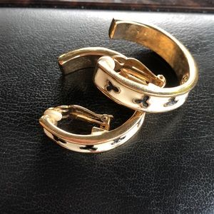 Vintage Givenchy clip on earrings